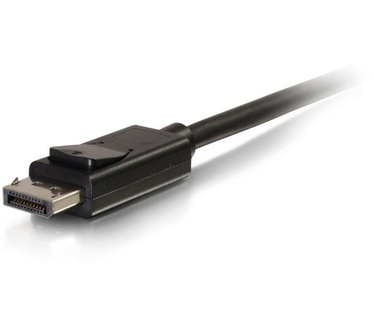 CablesToGo 1,8m DisplayPort™ mannelijk naar HDMI® mannelijk adapterkabel - Zwart