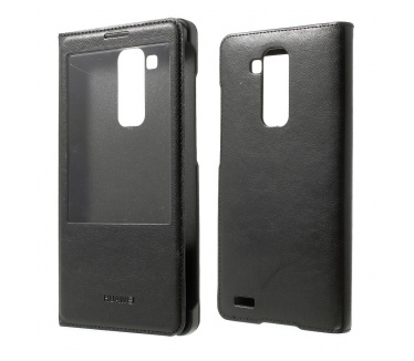 qMust Window Cover voor de Huawei Ascend Mate 7 - Black