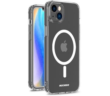 Accezz Clear Backcover met MagSafe iPhone 14 Plus - Transparant