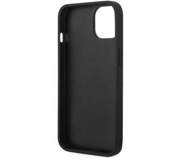 Karl Lagerfeld Saffiano Monogram - iPhone 14 Plus (6.7") - Grijs Grijs
