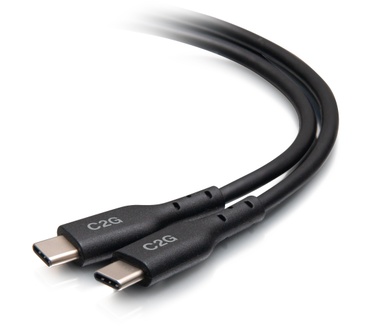 CablesToGo 3,7m USB-C-kabel mannelijk naar USB-C mannelijk (20V 5A) - USB 2.0 (480Mbps)