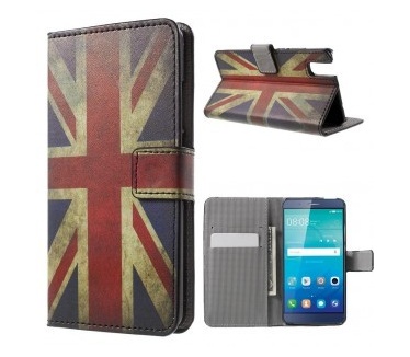 qMust Huawei Shot X Wallet Case - hoesje met stand - UK