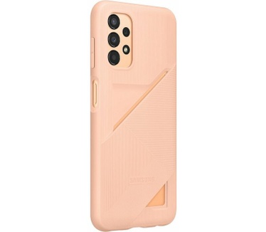 Samsung Card Slot Back Case Galaxy A33 5G (A336) - Oranje Oranje