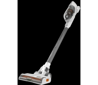 Black & Decker BHFEA515J steelstofzuiger & elektrische bezem Zakloos 0,5 l Oranje, Wit
