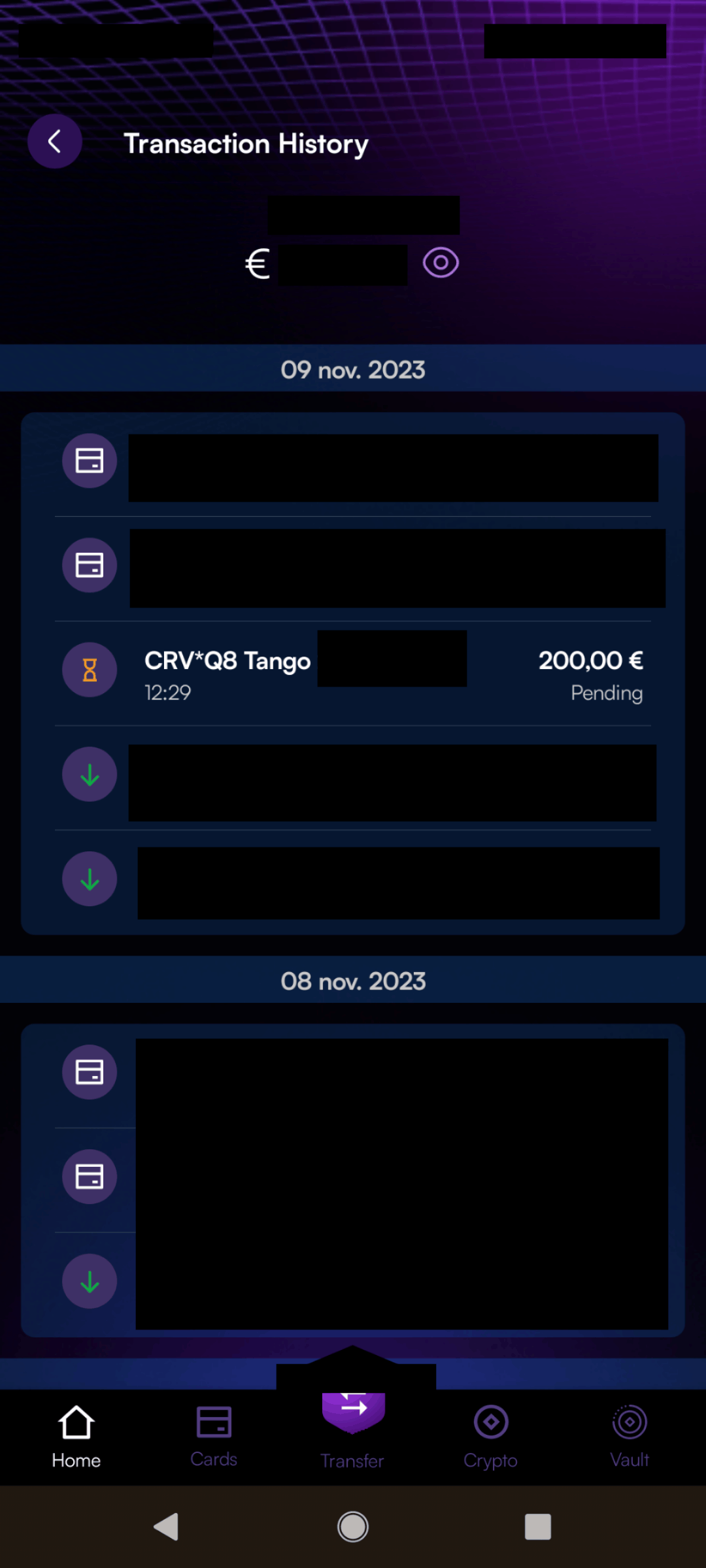 Renegade - Crypto Visa kaart - Cryptocurrencies - GoT