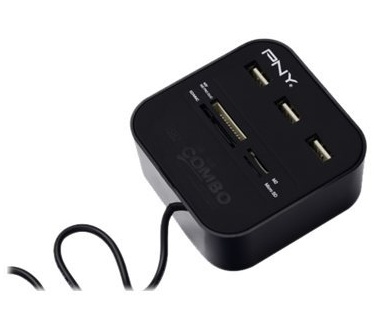 PNY Multi-Slot USB & Flash