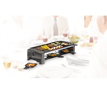 Princess 162840 Raclette 8 Grill and Teppanyaki Party