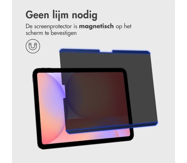 Accezz Magnetische Privacy screenprotector tablet