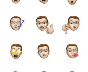 iOS 3: memoji-stickers