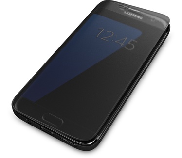 BeHello Samsung Galaxy S7 Edge ClearTouch Book case Black