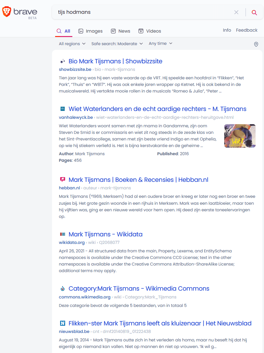 Brave Tijs Hodmans