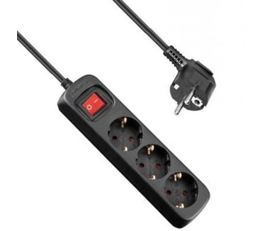 Allteq Stekkerdoos - 3-voudig -