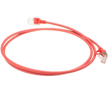 ACT DC7503 CAT6A U/FTP Slimline Patchkabel 3M Rood Rood