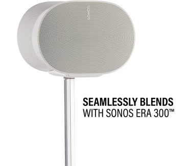 Sanus Systems WSSE3A2-W2 - ADJUSTABLE SPEAKER STAND SONOS ERA 300 - PAIR - WHITE