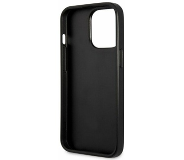 Guess 4G Printed Stripe Back Case - iPhone 13 Pro (6.1") - Grijs Grijs