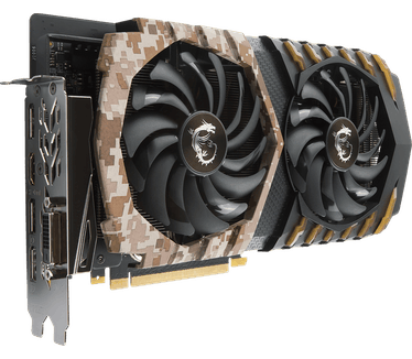 MSI GeForce® GTX 1060 CAMO SQUAD 6G
