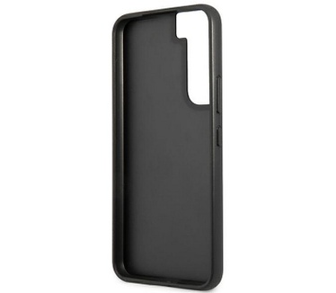 BMW Carbon Tricolor Back Case Samsung Galaxy S22+ (S906) - Zwart Zwart