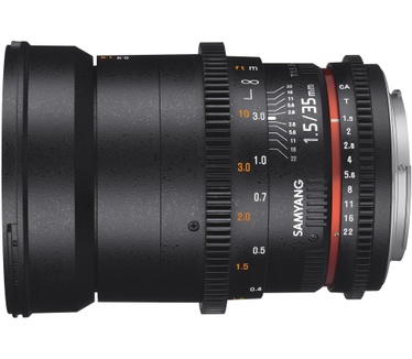 Samyang Optics 35mm T1.5 VDSLR AS UMC II (Canon-EF)