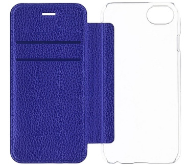 Guess IriDescent Book Case - Apple iPhone 7 (4,7") - Paars/Blauw Paars