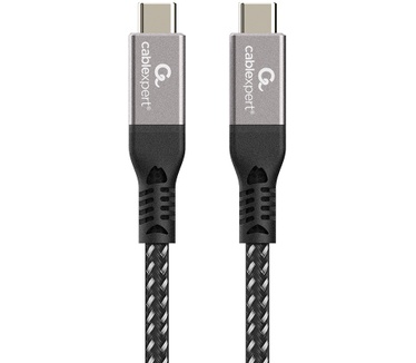 Gembird CCBP-USB4-CMCM240-1.5M Zilver, Zwart
