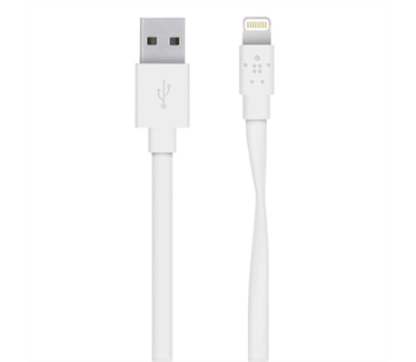Belkin MIXIT&#8593; platte Lightning/USB-kabel Wit