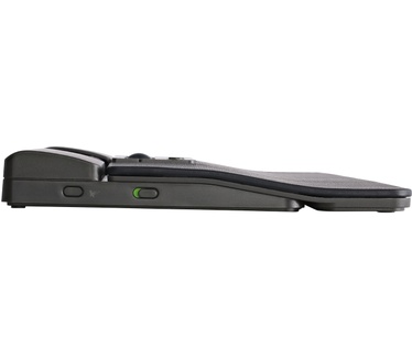 Contour Design SliderMouse Pro draadloos met Regular polssteun in stof Donkergrijs