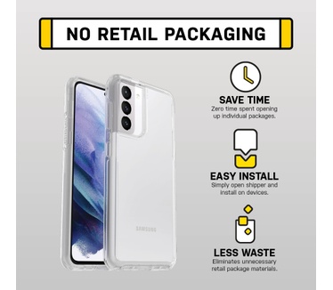 Otterbox Symmetry Clear Series voor Samsung Galaxy S21 5G, transparant - Geen retailverpakking