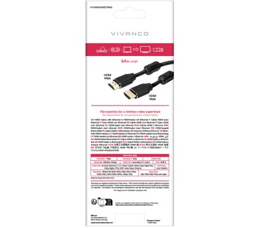 Vivanco VVVHDMI30METMMG