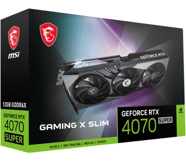 MSI GeForce RTX 4070 SUPER 12G GAMING X SLIM