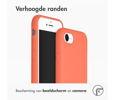Accezz Liquid Silicone Backcover iPhone SE (2022 / 2020) / 8 / 7