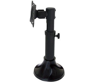 Newstar Tilt/Turn/Rotate Desk Mount (grommet) for 10-30" Monitor Screen, Height Adjustable - Black