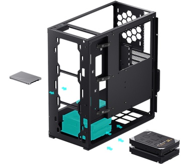 Jonsbo VR4 Zwart