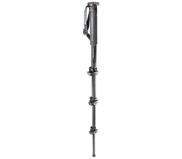 Manfrotto XPRO Monopod+ (4 secties) Carbon-versie