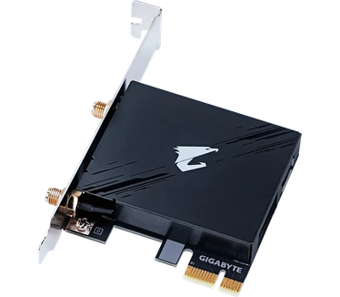 Gigabyte GC-WIFI7 netwerkkaart intern WLAN / Bluetooth 5800 Mbit/s (PCI-E x1), Netwerkkaarten, Zwart