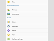Android-interface in 4K-resolutie - XZ Premium
