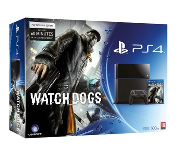 Sony Computer Entertainment Europe Playstation 4 - Watch Dogs bundel Zwart