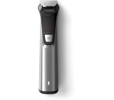 Philips Multigroom Series 7000 14 hulpstukken 14-in-1, gezicht, haar en lichaam. Kleur van het product: Grijs, Minimale haarlengte: 3 mm, Maximale haarlengte: 7 mm. Gebruikstijd: 180 min, Type accu/batterij: Ingebouwde accu, Oplaadtijd: 1 uur. Verbinding
