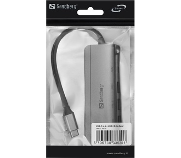 Sandberg USB-C to 4 x USB 3.0 Hub SAVER