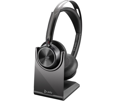 HP Poly Voyager Focus 2-M Microsoft Teams Certified Headset met oplaadstatief