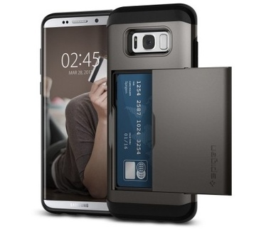 Spigen Samsung Galaxy S8 Plus Hoesje Slim Armor CS Grijs