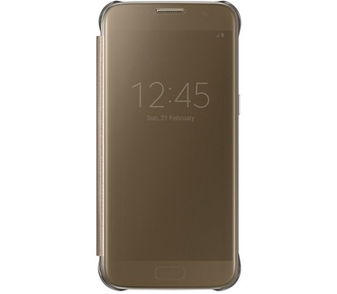Samsung Galaxy S7 Clear View Cover Goud