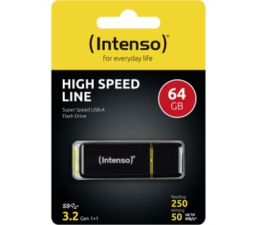 Intenso High Speed Line 64GB Zwart