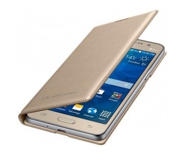 Samsung Flip Wallet Galaxy Grand Prime EF-WG530BF - Gold