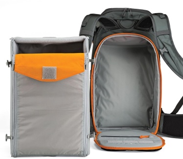 Lowepro Whistler BP 450 AW Grijs, Oranje, Zwart