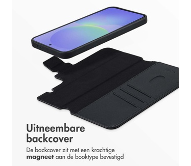 Accezz Leather Bookcase 2-in-1 met MagSafe