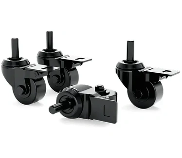 SIMGASM SIMGASM Casterwheel set - Zwart