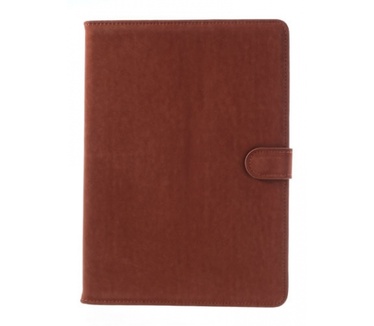 Kees KEES Lederlook Hoes met Stand Apple iPad Air - Bruin