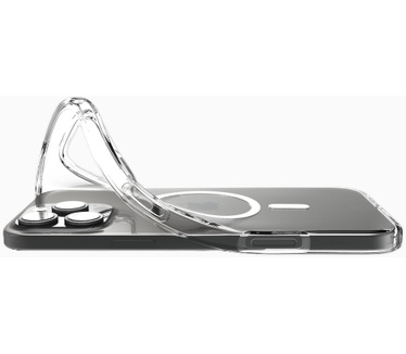 Spigen Crystal Flex (MagFit) (iPhone 16 Plus) Transparant
