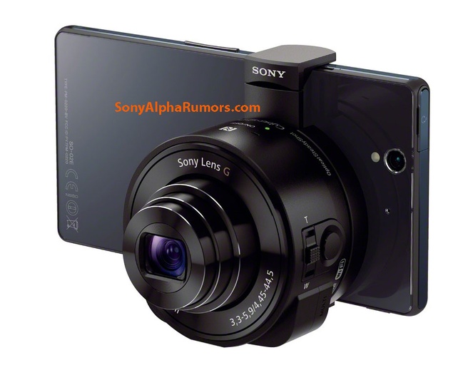 Sony lens addon voor smartphone