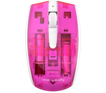 Rock Candy Wireless Mouse Roze (transparant)